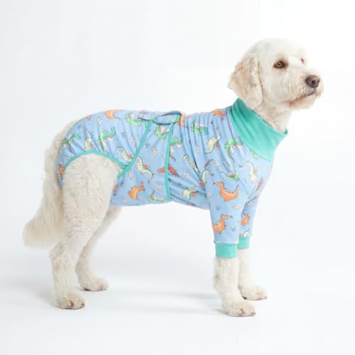 Image of Spark Paws Dog Recovery Suit - Surgical Onesie After Surgery, Male & Female