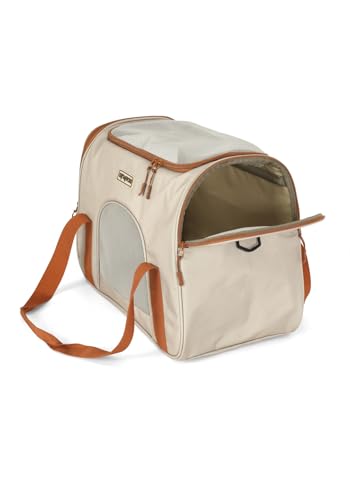 Bolsa para Transporte De Cães E Gatos em Avião Cabine Luxo Confortável (32X25X45 Cm) até 4,5 kilos C