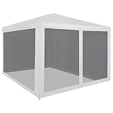 HOMIUSE Canopy Tent 10′x10′(3x3 m) Party Tent Canopies Gazebos & Pergolas Outdoor Canopy Carpas para