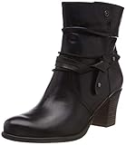 manas stiefeletten taupe Flexible Laufsohle Tamaris Damen 25015-21 Stiefeletten, Blau (Navy/Mocca 810), 41 EU