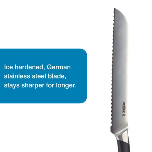 Zyliss Comfort Pro Bread Knife, 20cm/8in, Sharp Serrated Forged German Stainless Steel, 25 Year Guarantee - Image 5