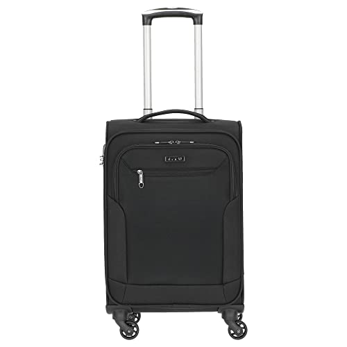 D N Travel Line 6804 Equipaje De Mano, 55 Cm, 35 Liters, Negro Schwarz D N Travel Line 6804 Equipaje De Mano, 55 Cm, 35 Liters, Negro Schwarz