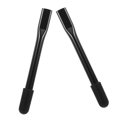 2pcs Wheelchair Brake Assist Brake Handle Extension Brake Extensions for Wheelchairs Wheelchair Brake Handle Brake Handles Extenders for Wheelchair Stainless Steel Black