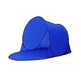 OPALLEY Pop-Up Strandmuschel UPF 50+ Strandzelt für UV-Schutz & Windschutz am Strand Tragbar Extra Light Strandzelt, Sun Shelter Beach Zelt für Familie, Strand, Garten, Camping Sun Shade Shelter