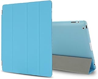 Besdata Magnetic Smart Cover with Translucent Back Case for Apple iPad 2 /