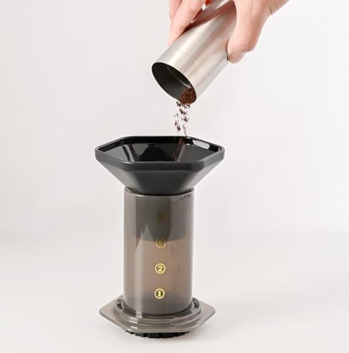 CAFEMASY Coffee Funnel and Travel Bag Kit for Aeropress Original/Go/XL Espresso Coffee Maker