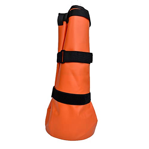 yeezo Equine Soaking Boot for Horse Hoof Soak Boot Hoof Soaker Bag Easy Use Soaker Boot Hooves Care Soaking Bag Soaker Sack Treatment Bucket Wrapped by 2 Elastic Bands