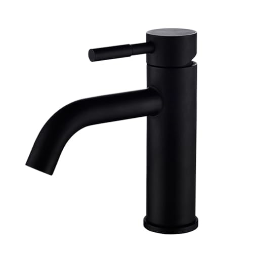 Robinet de salle de bain noir moderne mitigeur de cuisine et lavabo
