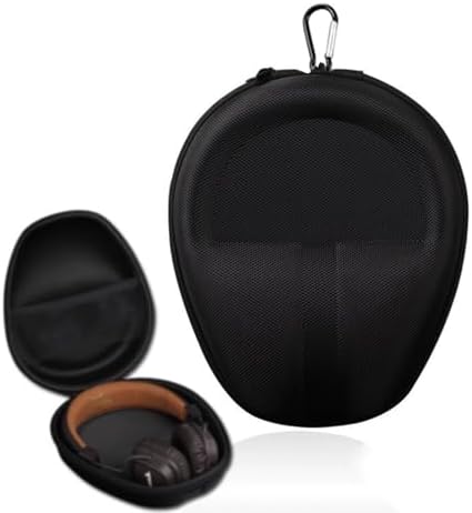 Hard Shell Travel Headphone Case for Bose QuietComfort QC Ultra QC45 QC35 II QC25, Sony WH-CH520 WH-CH720N WH-1000XM4, TOZO HT2, Audio-Technica ATH M50X M20X, Lorelei X6, JBL Tune 660NC 520BT (Black) image 3