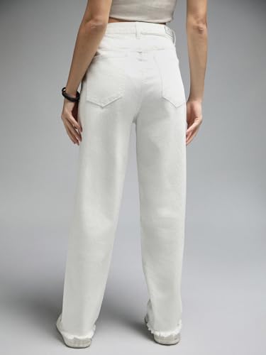 Image of HIGH Star Women's Straight Fit Mid Rise Jeans