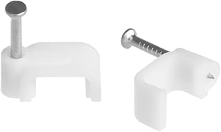 20 قطعة مشابك اسلاك مربعة الشكل مقاس 9 ملم