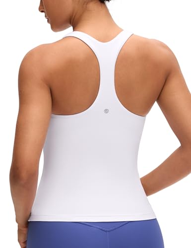CRZ YOGA Butterluxe workout tank with built-in bra