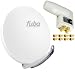 Produktbild Premium X Satelliten-Komplettanlage Fuba DAA 850 W Satellitenschüssel Alu Weiß Quad LNB weiß 8X F-Stecker für 4 Teilnehmer