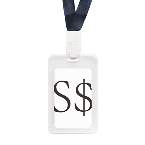 Étui transparent carte de crédit dollar Singapour protège papier