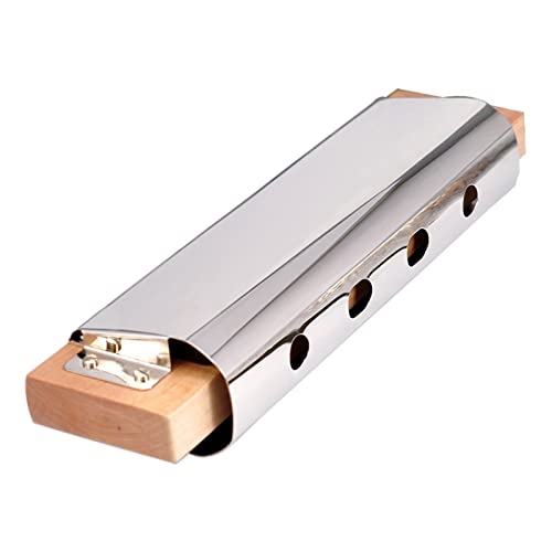 GHLhachuizi Harmonica basse 25 trous en bois pour instrument de musique professionnel - Les Beatles, Paul McCartney, John Lennon, RIngo Starr, George Harrison GHLhachuizi Harmonica basse 25 trous en bois pour instrument de musique professionnel – Image 7