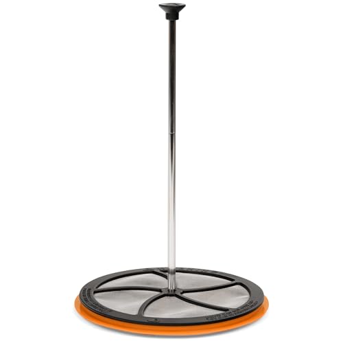 Jetboil Grande Silicone French Press Coffee Maker 2.0 for Jetboil Camping Stoves - TrailCook 1.2L, Flash 1.8L and Stash, New for 2026