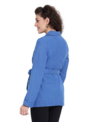 Image of oxolloxo Women's Polo Cotton Floral Blazer