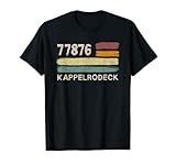 Du wohnst in Kappelrodeck oder bist dort geboren? Dann ist dieses vintage Gemeinde Design perfekt für dich. Es ist die Postleitzahl 77876 und der Name Kappelrodeck zu sehen.