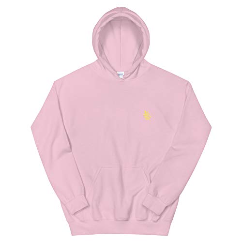 Sweat à capuche unisexe rose 5XL aux finitions soignées et durables