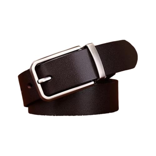 Ceinture cuir pleine fleur 3.5 cm de large fait main mixte décontractée