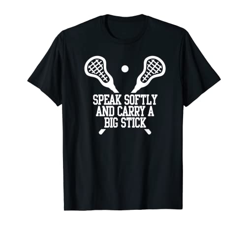 Lleva un palo de lacrosse - Funny Lacrosse Camiseta