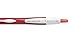 Bic Atlantis exacta retráctil Bolígrafo-Azul/Negro/Azul/Rojo