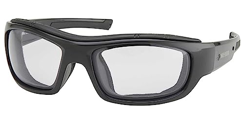 Harley-Davidson Mens Soldier Clear Light-Adjusting Performance Riding Sunglasses