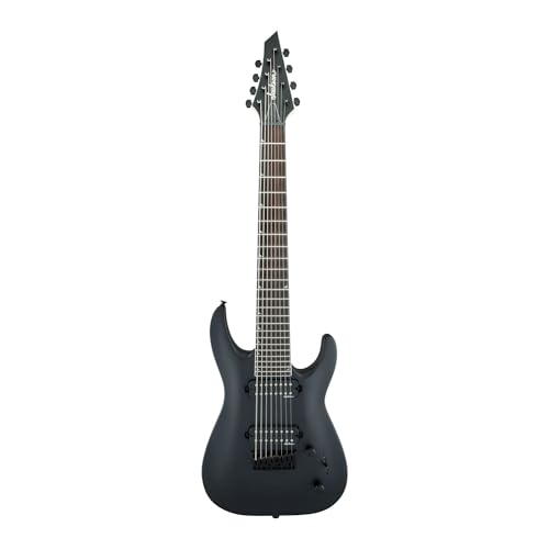 Jackson JS Series Dinky JS32-8 - Satin Black with Amaranth Fingerboard