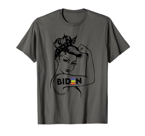 Joe Biden Kamala Harris 2020 Rainbow Gay Pride LGBT Elección Camiseta