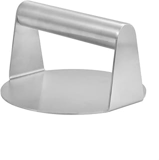 バーガープレスステンレススチールハンバーガーメーカーマニュアルプレスラウンドノンスティックシェフカトルツハンバーガーミートプレス