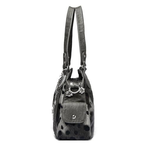 Bolso Hobo estilo Vintage Y2K para mujer miniatura 4