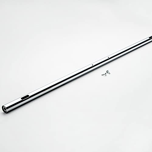 Swissmobilia Konektra - Tubo ranurado para USM Haller (con orificio, incluye tornillos, tamaño del sistema: 750)