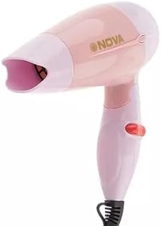 Nova Mini Foldable Hair Dryer – 2 Heat Settings, Perfect for Travel and Everyday Use