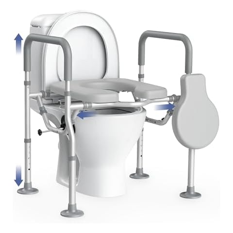 NIMOOD T1 Elevated Toilet Safety Frame Cover