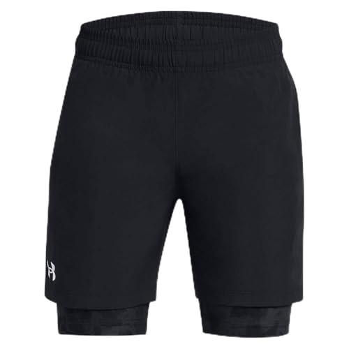 Short 2-in-1 UA Woven 7 Years idéal pour le sport d'enfant