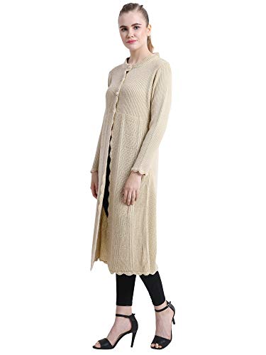 Image of Matelco Women's Wool Round Neck Cardigan