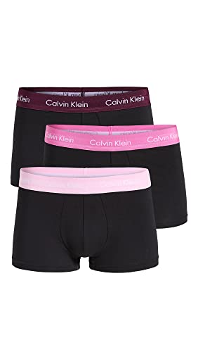 Image of Calvin Klein Cotton Stretch 3 Pack Low Rise Trunks