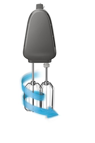 Philips Handmixer Viva Collection - 450 Watt - 5 Snelheden - Turbo stand - Eenvoudige kloppermontage - Kegelvormige klopper - Eenvoudige ontgrendeling - Met kneedaccessoire - HR3741/00 - Image 4