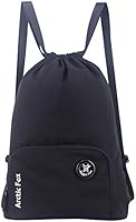 Arctic Fox 15 Liters Draw String Bag Black Backpack