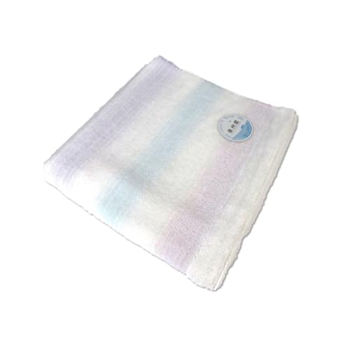 JOGAN [泉州タオル]無撚糸グラデーションバスタオル2枚セット ピンク