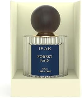 ISAK Forest Rain Eau De Parfum for Women & Men, Unisex Spray Parfum with Luxury Earthen Fragrance, Morning Rain in a Forest Scent, Long-Lasting Premium Perfume, 8-10 Hours, 50 ml (1.69 Fl oz)