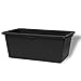 Produktbild EUROKRAFT Kunststoffmulde - Inhalt 90 l, 640 x 350 mm - schwarz