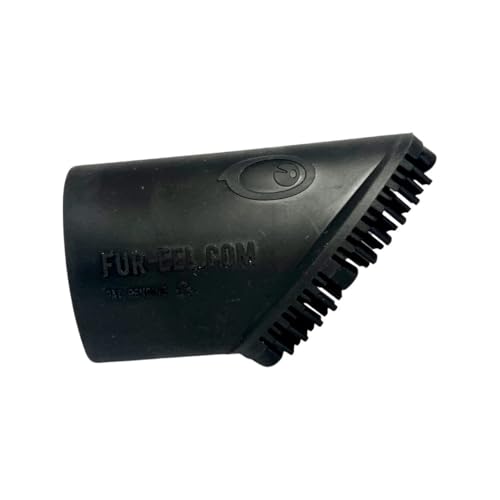 Buff Brite Fur-EEL FANG Refill PRO II Cat & Dog Hair Remover | Pet Fur Remover Vacuum Attachment | Perfect Sand/Lint/Pet Hair Remover for Car, Stairs, & Couches | Works with Almost All Vacuum Brands