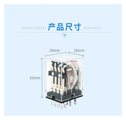 Relé de control JZX-22F para solucionar fallos de señal en cuadros 2