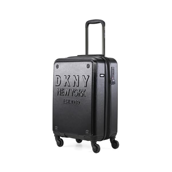 DKNY-New-Yorker-BLACK-color-ABS-Material-Hard-Luggage-20-Inch-Suitcases-BLACK-20-Inch DKNY New Yorker BLACK color ABS Material Hard Luggage 20 Inch Suitcases (BLACK, 20-Inch)