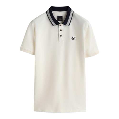 Image of WROGN Men's 100% Cotton Polo T-Shirt | Solid Style | Slim Fit