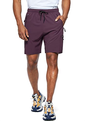 Viodia Bermuda cargo masculina elástica de secagem rápida para golfe e treino, shorts para homens, c