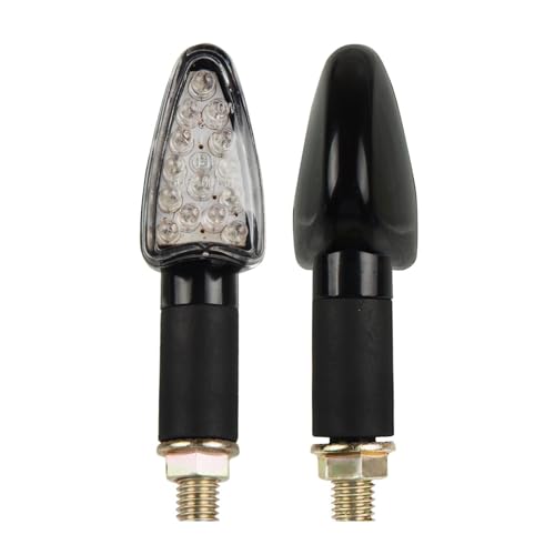 Intermitentes de moto luz intermitente para motocicleta 12 LED traseros 2