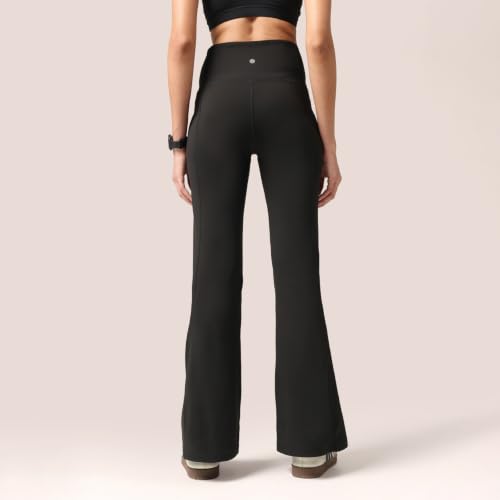 Image of BlissClub Ultimate Flare Pants Lite Regular for Women Upto 5'4 ft | High Waist Trousers and Formal Pants for Office wear | Comfortable fit