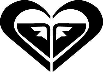 FAM-Roxy Logo Decal Vinyl Sticker,Cars Trucks Vans Walls Laptop. White |5.5